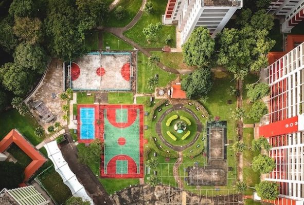 HDB Estate in Singapore