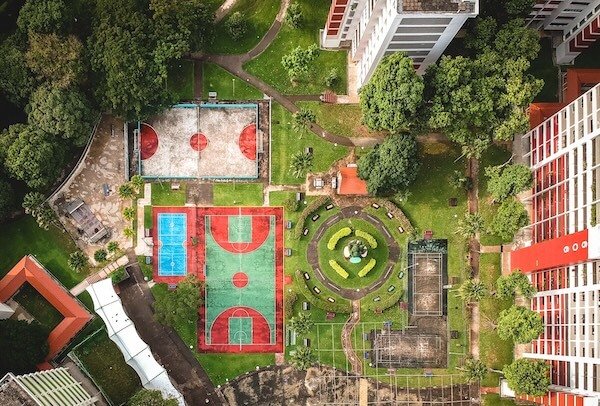 HDB Estate in Singapore