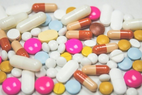 multiple pills on the table