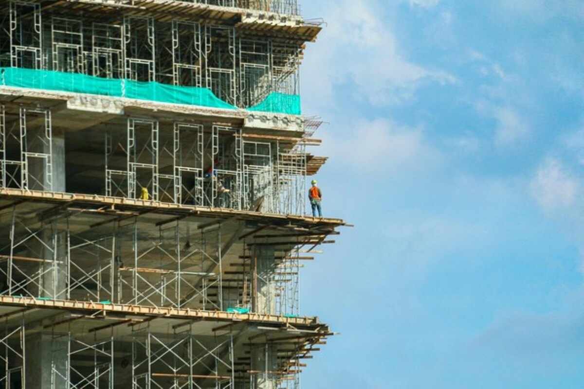 Building under construction representing new developments and off-plan opportunities when buying property in Malaysia.