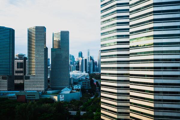 Photography of skyscrapers