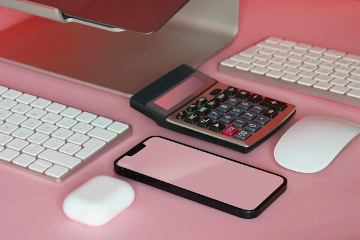 Calculator and digital devices used to analyse investments for low carbon investing strategies.