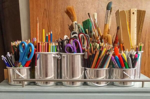 Art and school supplies
