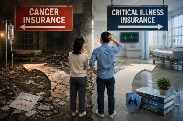 Comparison between cancer insurance singapore plans and critical illness insurance coverage in hospital setting